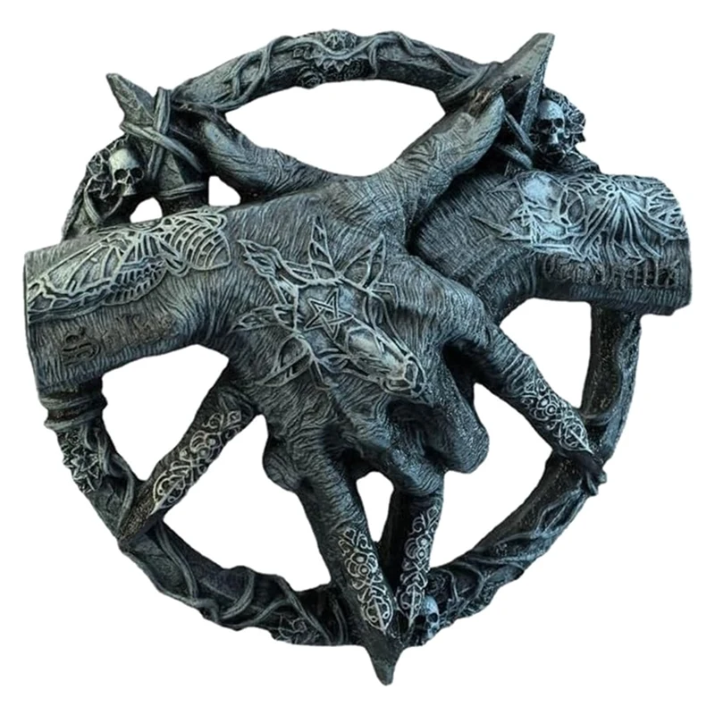 

Вешалка для украшения Ловец снов Baphomet в виде пятиконечной звезды