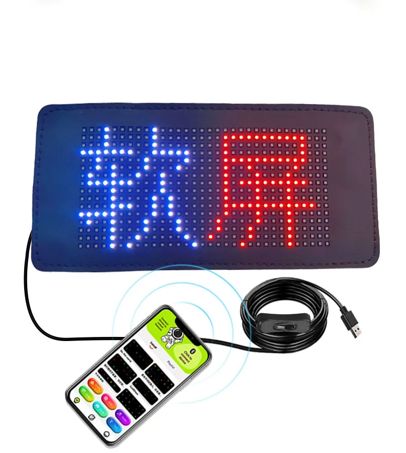 

Led Flexible Display Screen, Car Mounted Rear Window, Ultra-Thin Led Flexible Display Screen, Mobile Phone Modification