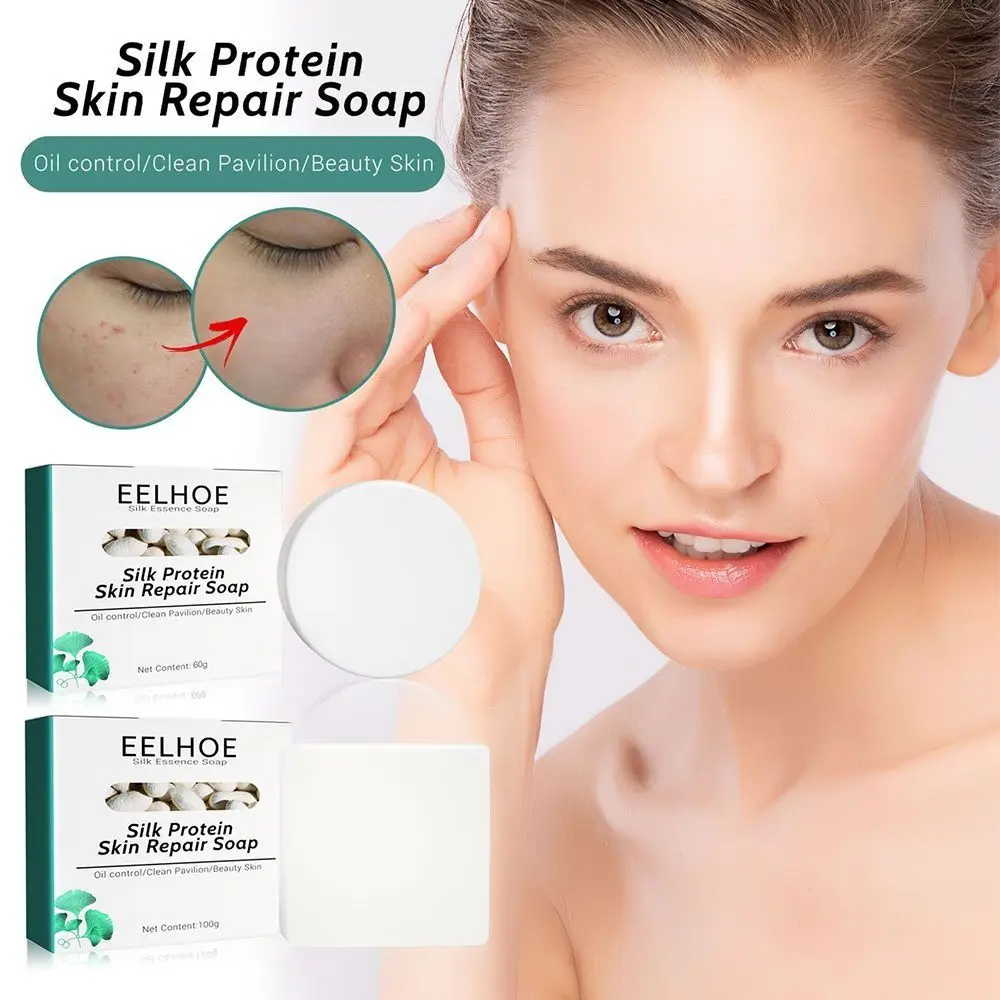 

Moisturizing Milk Whitening Soap New Collagen Skin Repair Repair Skin Soap Handmade Manual Silk Protein Soap Bathroom