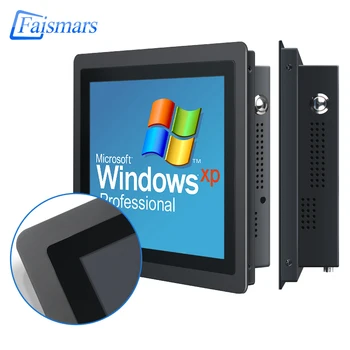 17.3 Inch All in One PC Mini Computer Industrial Panel with Capacitive Touch Screen 1920x1080 Core I3 I5 I7 Wifi RS232 Com Win10
