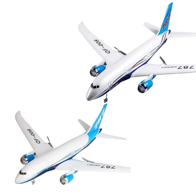 

Boeing 787 Glider Model 2.4G Electric Remote Control Three-Channel Fixed Wing Aircraft Airplane Toy Model For Kids