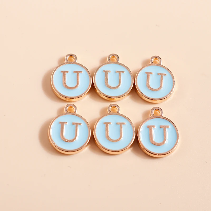 10 Stück, 4 Farben, niedliches Mini-Alphabet, 26 Buchstaben, Charms-Anhänger für DIY-Namen, Schmuck, Halskette, Armband, Ohrringe, Geburtstagsgeschenke – Detail 28