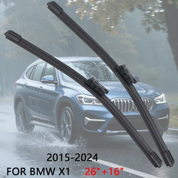 Car Wiper Blade For BMW X1（E84 F48 U11）2009-2024 Windshield Rubber Refill Front Window Wiper Auto Accessorie