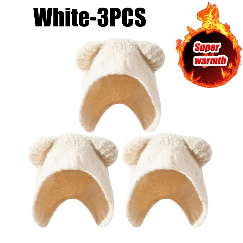 white 3pcs