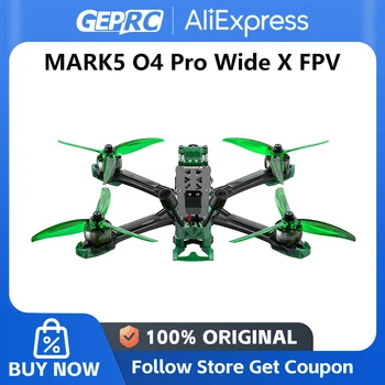 GEPRC MARK5 O4 Pro FPV Drone VTX O4 Unità aerea GPS Costruito Bluetooth Quadcopter Freestyle TAKER F722 Stack 2107.5 1960KV RC FPV