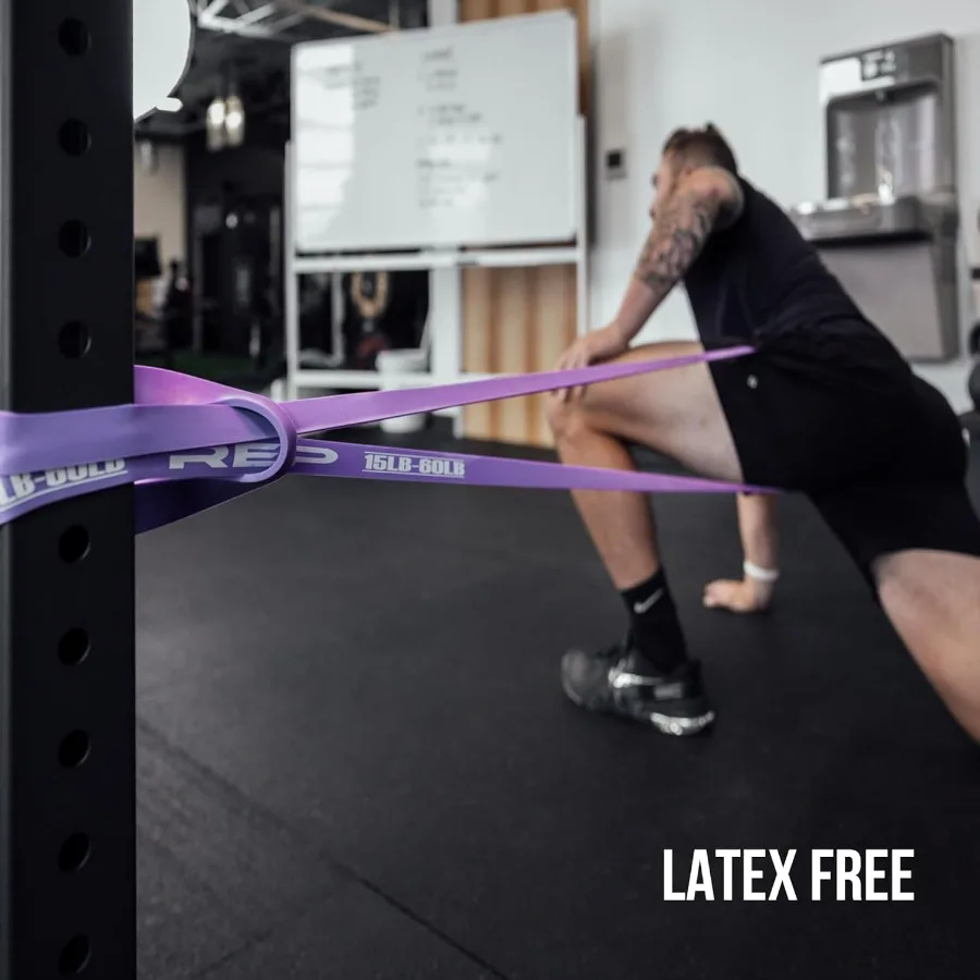 Fitness Pull-Up Bands - Assisted Pullup and Resistance Stretch Bands for Strength and Conditioning, Weightlifting, Gymnastics, M