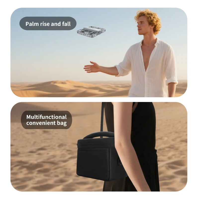 Drone S161MAX 6K Noir - Caméra HD WiFi, Pliable, GPS
