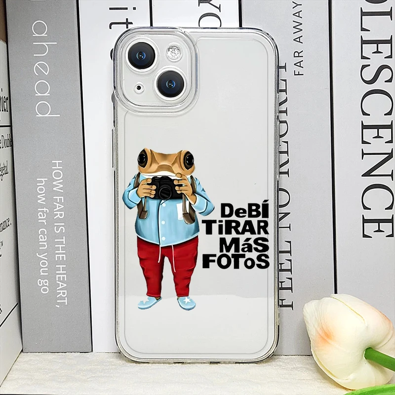 DTMF Debí Tirar Más Fotos Bad Bunny Transparent Phone Case Cover