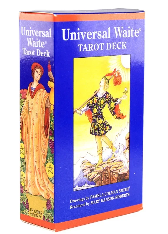 English Radiant Rider Wait Tarot Cards Factory Made High Quality Taro Card with Colorful Box Cards Game Board Game