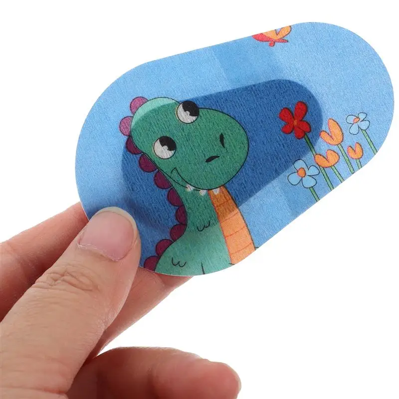 24Pcs Single Eye Patches Cartoon Non-Woven Fabric Blindfold Vision Corrector Eye Patches Children Amblyopia Correction Eye Masks 6