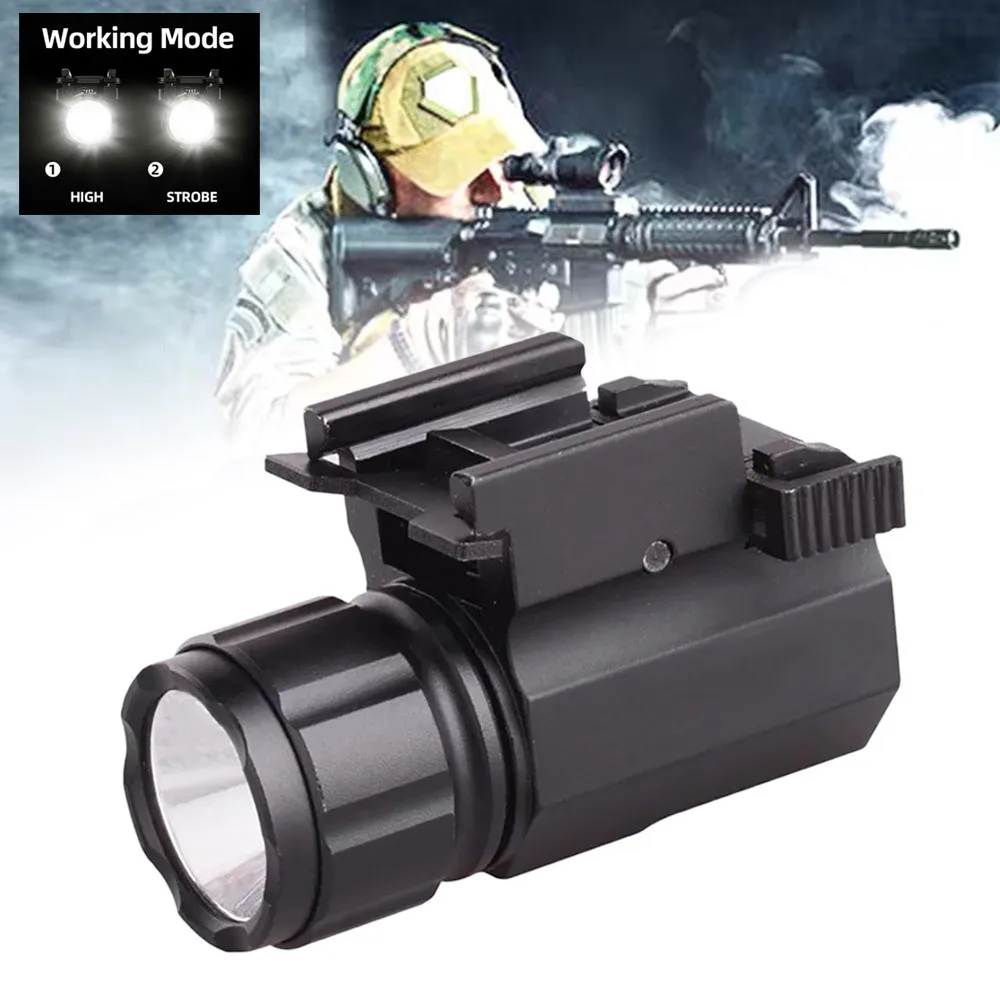 

Xpg2 Compact Pistol Suspension Flashlight M-013 Aluminum Alloy Sight Flashlight Outdoor Hunting Tactical Equipment