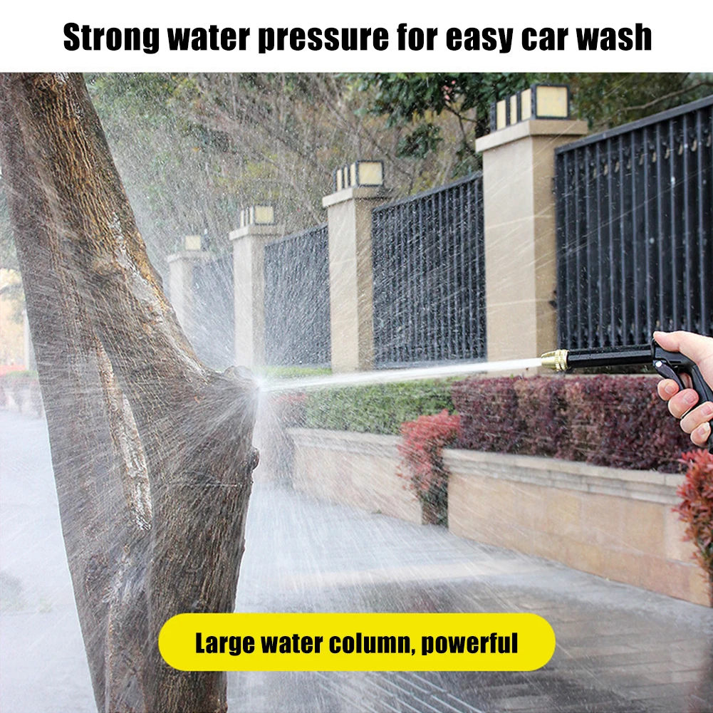 High Pressure Spray Water Gun Washing Garden Watering Hose Nozzle Sprinkler Car Cleaning Wash Tool Kits Auto Washer Guns