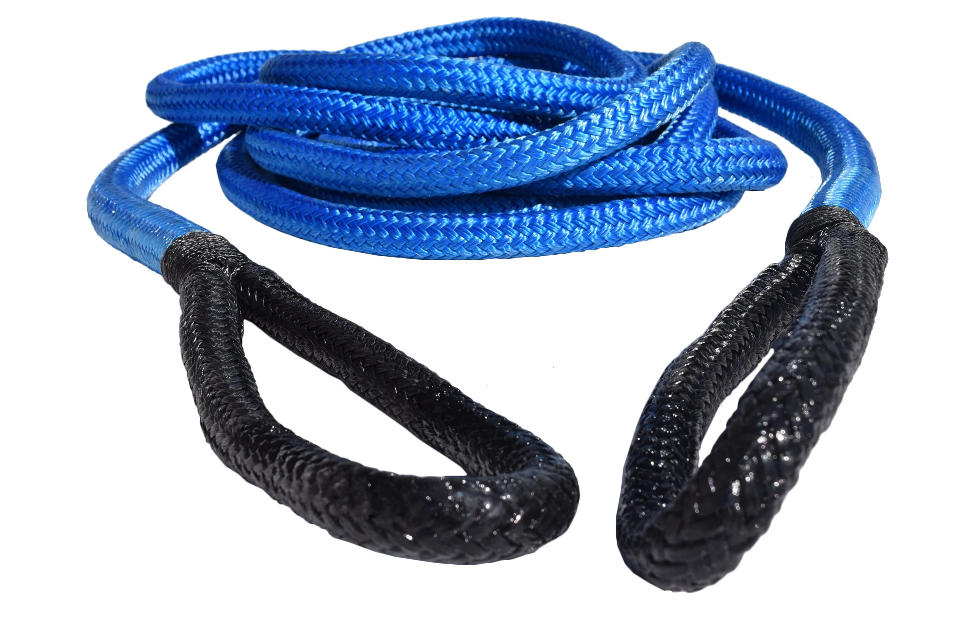Blue 19mm*9m 3/4inch*30feet Recovery Rope,Towing Rope,Double