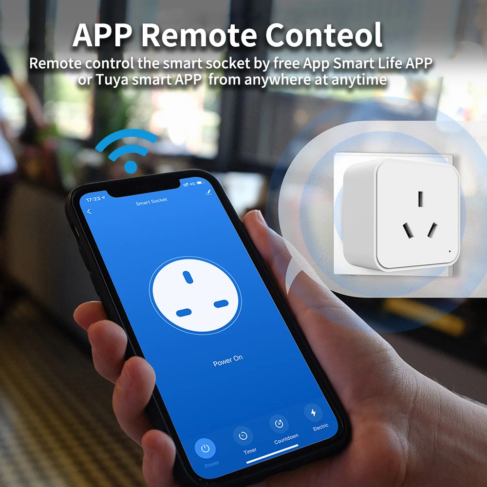 ficha AU, saída Home Pop, controlo remoto