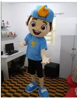 

Взрослый костюм-талисман для мальчиков, рождественское маскарадное платье, талисман для Хэллоуина