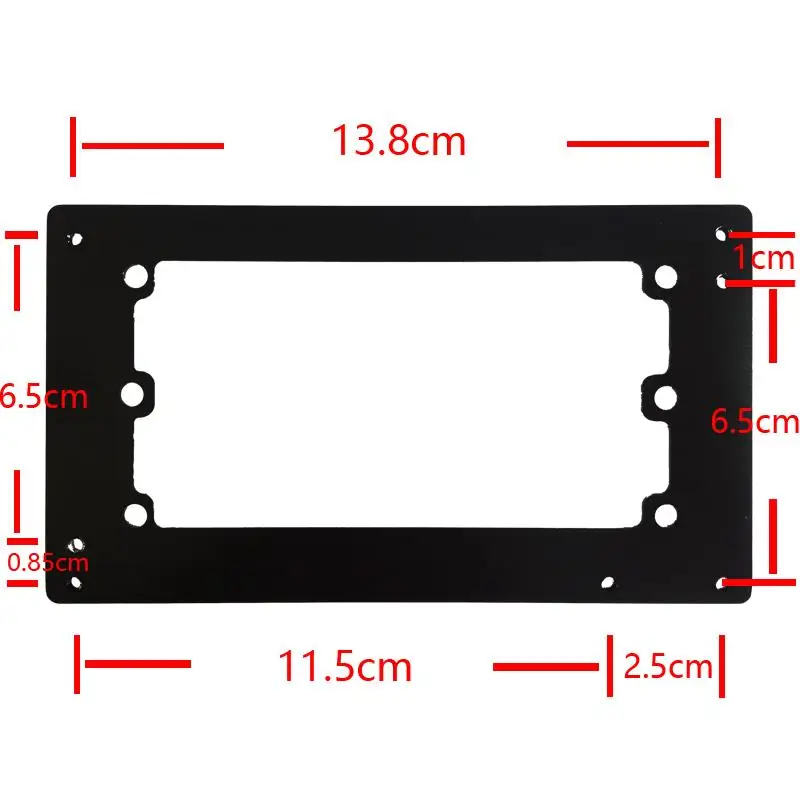 New Desktop ATX Power Supply Baffle Computer Small Chassis SFX Power To Bracket MATX Conversion Frame Black Silver