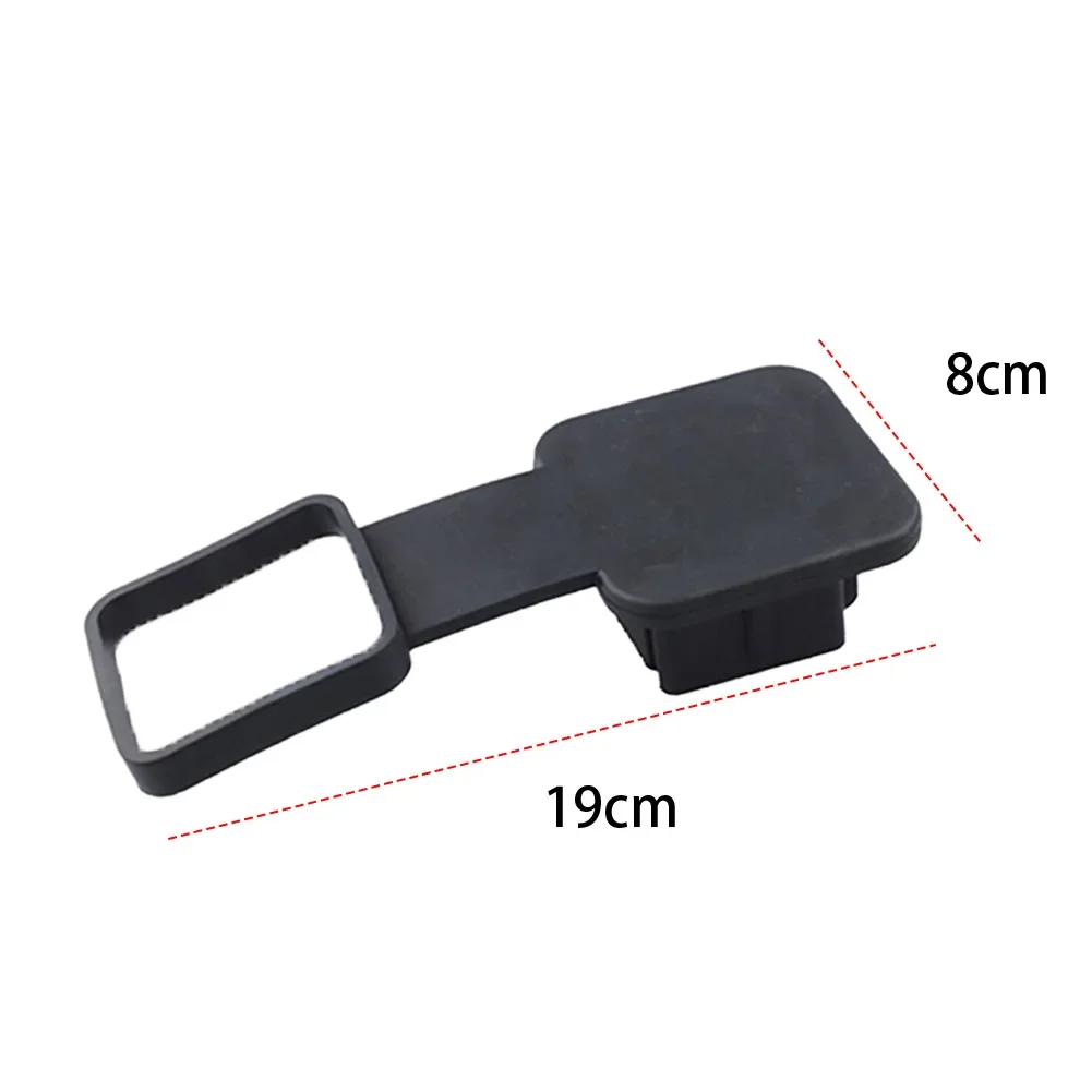 1-5pcs Trailer Hitch Receiver Cover Plug Dustproof TPU Tow Plug Tow Plug Tube Cap Protector 2 Inch Receiver Auto Square Plug