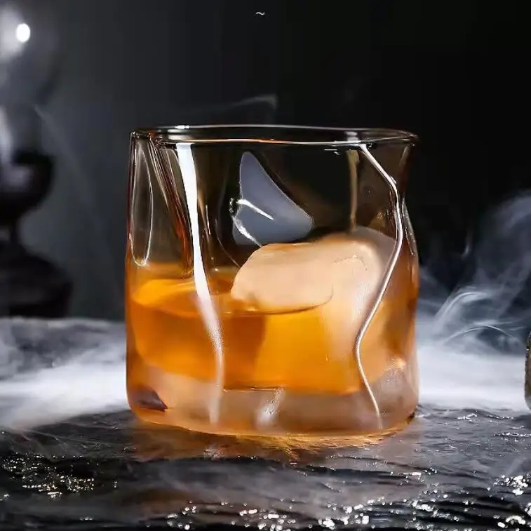 Shining Crystal Old Fashioned Tumblers 280Ml Capacity Set Of 4