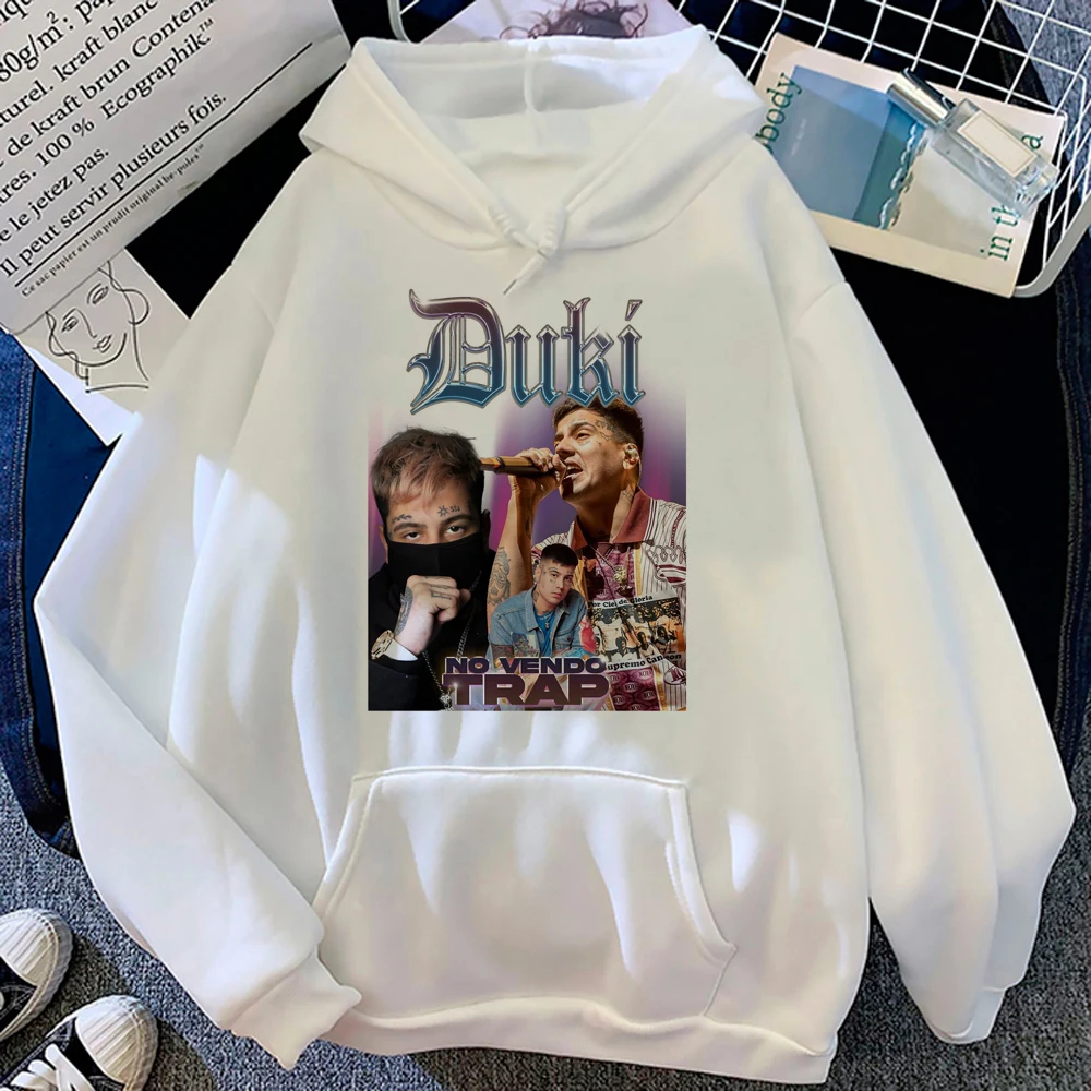 thumbnail image 1 of Duki-sudaderas con capucha de lana para mujer, ropa con capucha, top de manga larga, 2023, 1 of 4