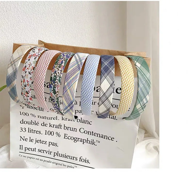 Acessórios de Cabelo Faixas de Cabelo para Mulheres Sólida Doce Esponja Largo Topo Scrunchie Estilo Coreano Simples Rosto Lavagem nó Headwear Cor 8 estilo coreano simples rosto lavagem acessórios de