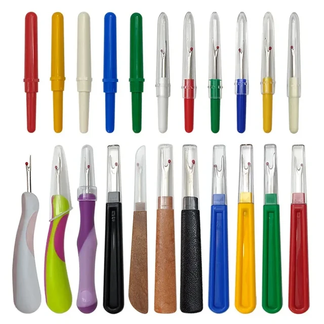 8pcs Thread Cutter Seam Ripper Stitch Unpicker Sewing Tools Plastic Handle  Craft Tool Sewing Accessoriess (4