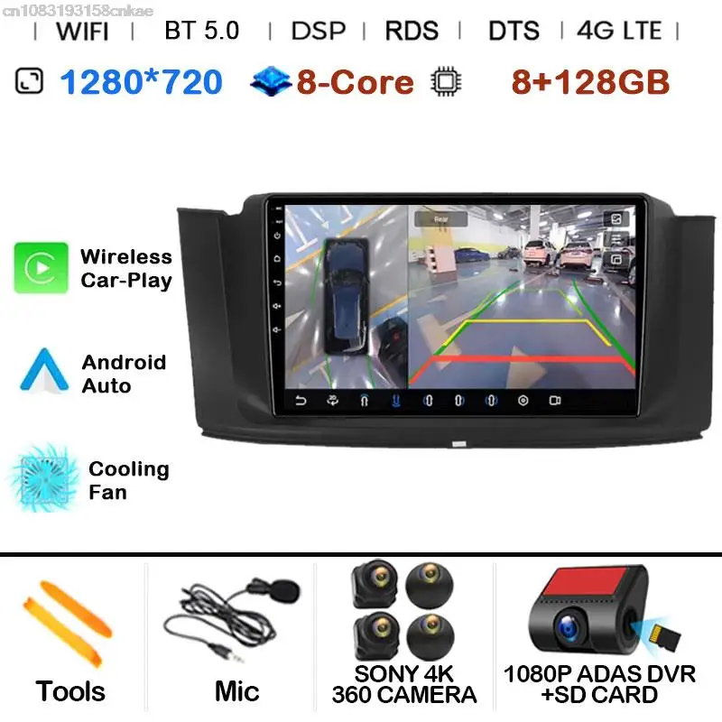 8G-128G 360 DVR