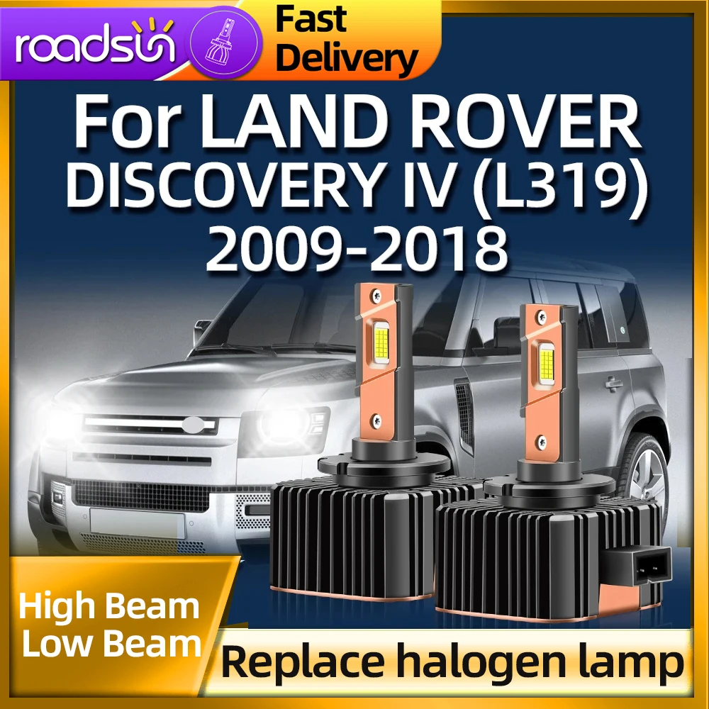 

Roadsun D3S LED Headlight 80000Lm HID Bulb For LAND ROVER DISCOVERY IV (L319) 2009 2010 2011 2012 2013 2014 2015 2016 2017 2018