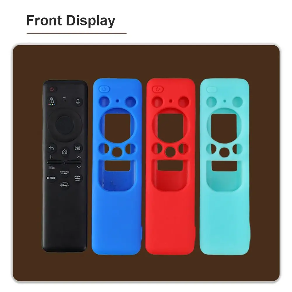 Solar TV Remote Controller Cover Soft Shockproof Washable Silicone Protective Case For Samsung BN59-01432A 01432J silicone remote case silicone remote sleeve silicone remote cover silicone case protector remote controller cover