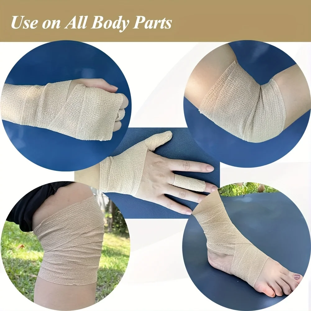Disposable Elastic Bandage 5cm*4.5m for Handle Tube Tattoo First Aid Tool