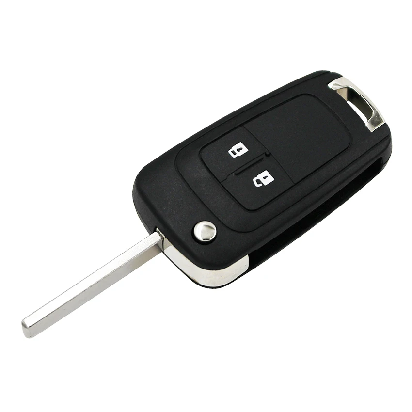 2 Button Flip Folding Key Shell Case Fob Chevrolet Aveo Cruze Uncut Blade 10 PCS/LOT key case,key shell