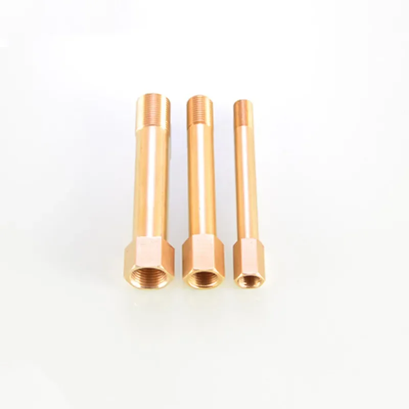 Pipe Fitting Water Pipe Fitting Hose Pipe Fitting Brass Fitting 1/8"1/4"3/8" BSP Male To Female Change Coupler Straight In Connector Adapter 50mm75mm100mm125mm150mm Length