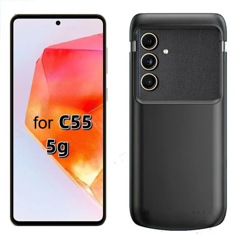 삼성 갤럭시 A54 A52 A53 A55 5G용 10000mAh 배터리 케이스, 삼성 갤럭시 A53용 보조배터리 충전 케이스