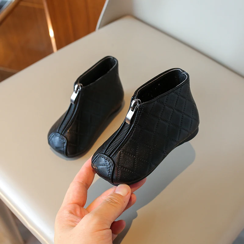 Autumn Kids Non Slip Boots Breathable Lining