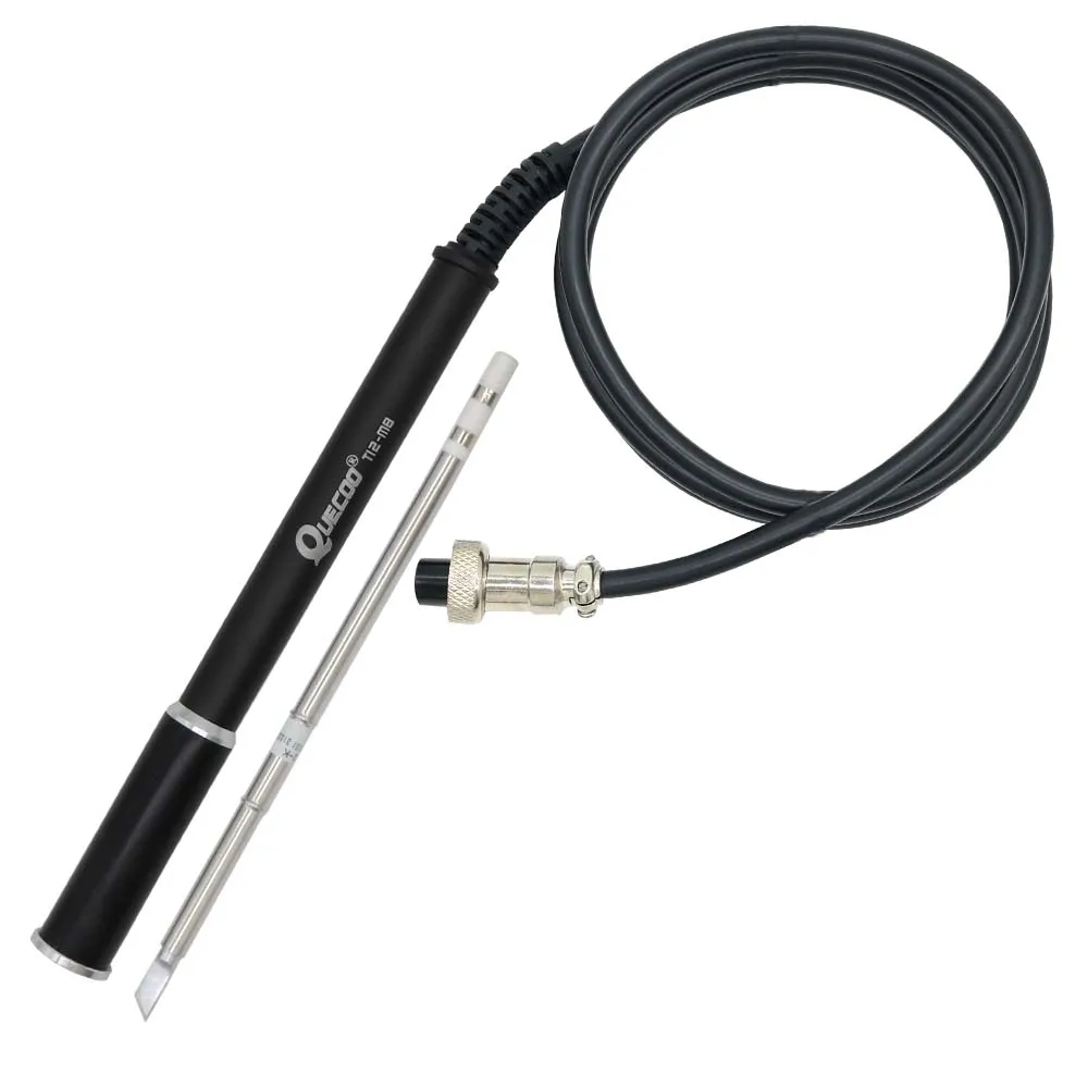 

2019 New Arrival T12-M8 Aluminum Alloy Black Handle for OLED/LED Digital Electric Soldering station With T12-K soldering tip