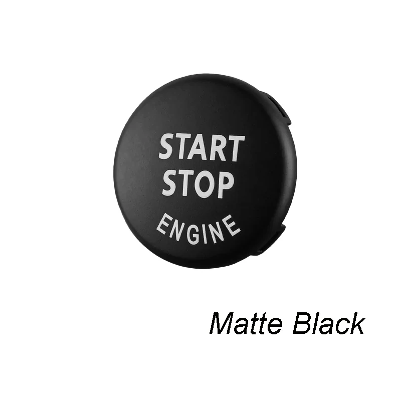 Luxury Car Engine Start Button Replace Cover - Premium Stop Switch - Stylish Automotive Interior Accessory
