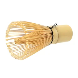 Premium Japanese Matcha Bamboo Whisk - Authentic Green Tea Powder Tool for Perfect Matcha Brewing (1PC)
