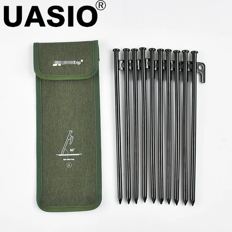 Outdoor Camping Equipment Stake Storage Bags Tent Accessories Hammer Wind Rope Tent Pegs Nails Storage Bag