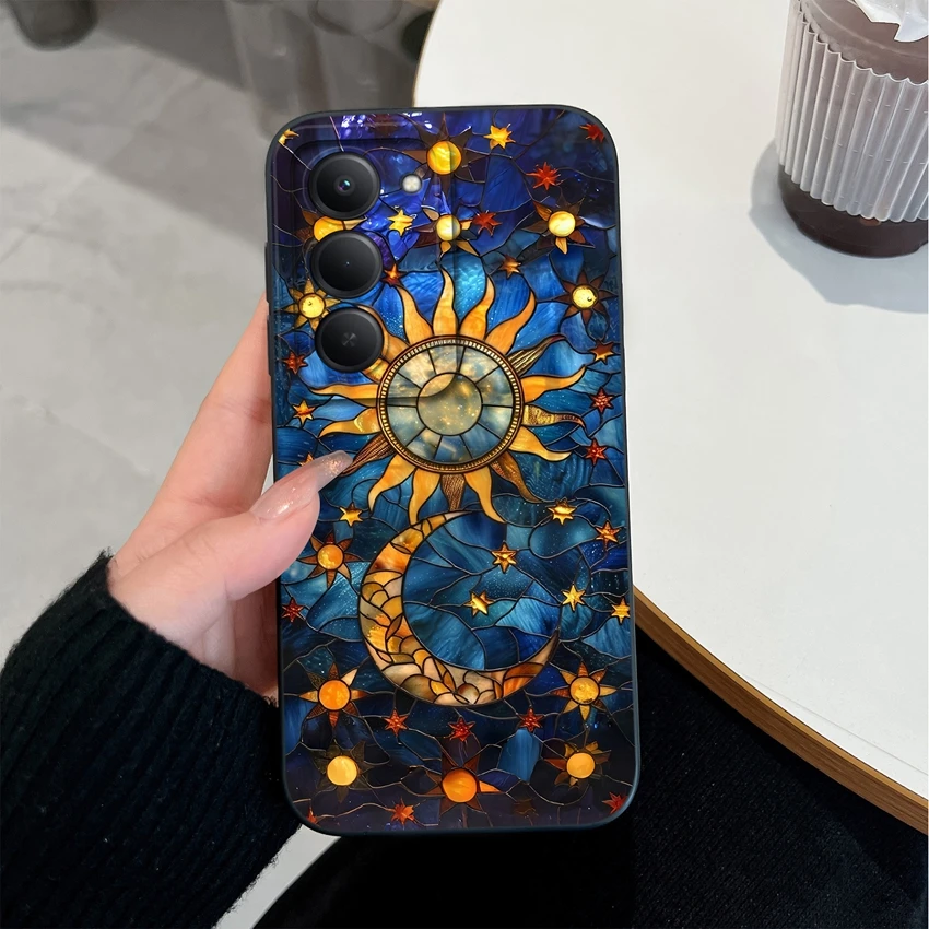 Delicate Lace Pattern Phone Case with Camera Protection & Shock Absorption
