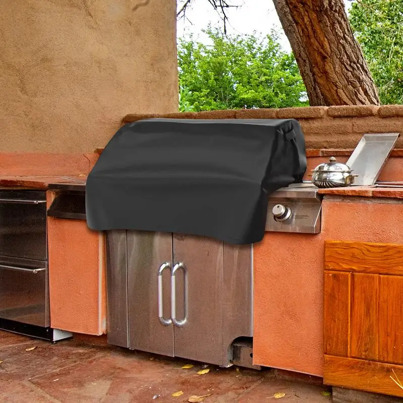 Vodotěsný větruodolná gril kryty pro vestavěný grilování gril káča s vodotěsný povlak outdoorové BBQ gril káča chránit zásoby