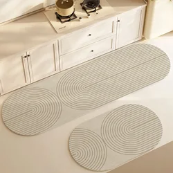 Ultra-Absorbent Non-Slip Washable Kitchen & Bathroom Mat - 40X60CM (10)