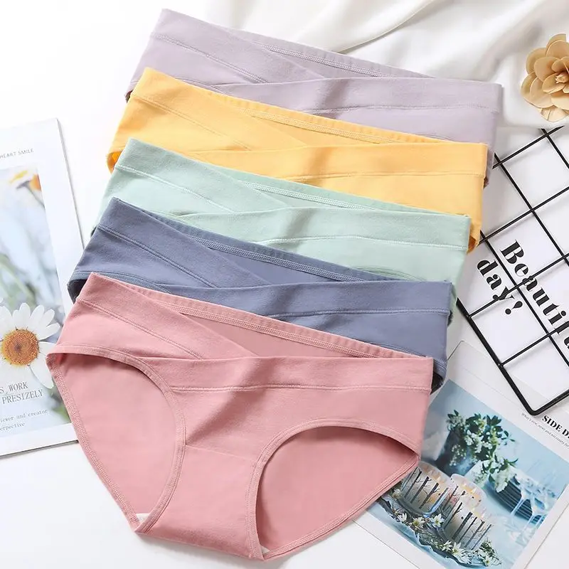 Maternity Panties Cotton Early Pregnancy Early Pregnancy Low-waisted Abdominal Support Mid-late Summer Thin Section Shorts