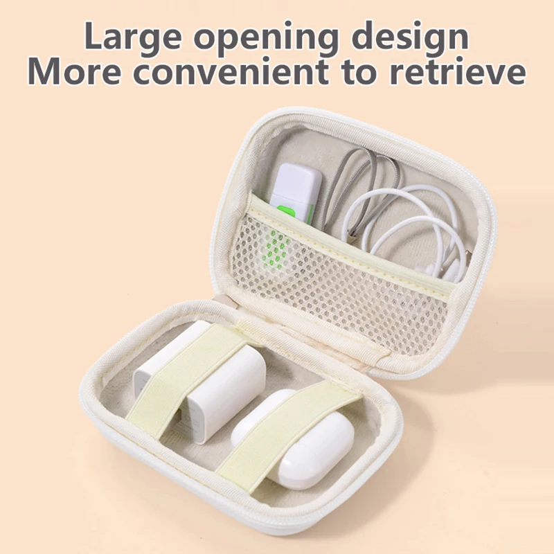 Cute Macarons Portable EVA Storage Box Phone Charger Headphone Hard Disk Data Cable CCD Camera Organizer Zipper Bag Shockproof