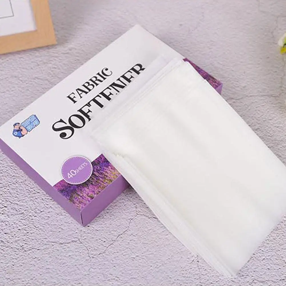 Drying Machine Companion Drying Sheet Soft Paper Fragrance Static Flexible Clothing Smell Anti Remover Fabric Softener Sheets