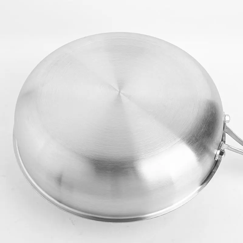 Stainless Steel 28cm Large Non-Stick Sauté Pan, M&S Collection