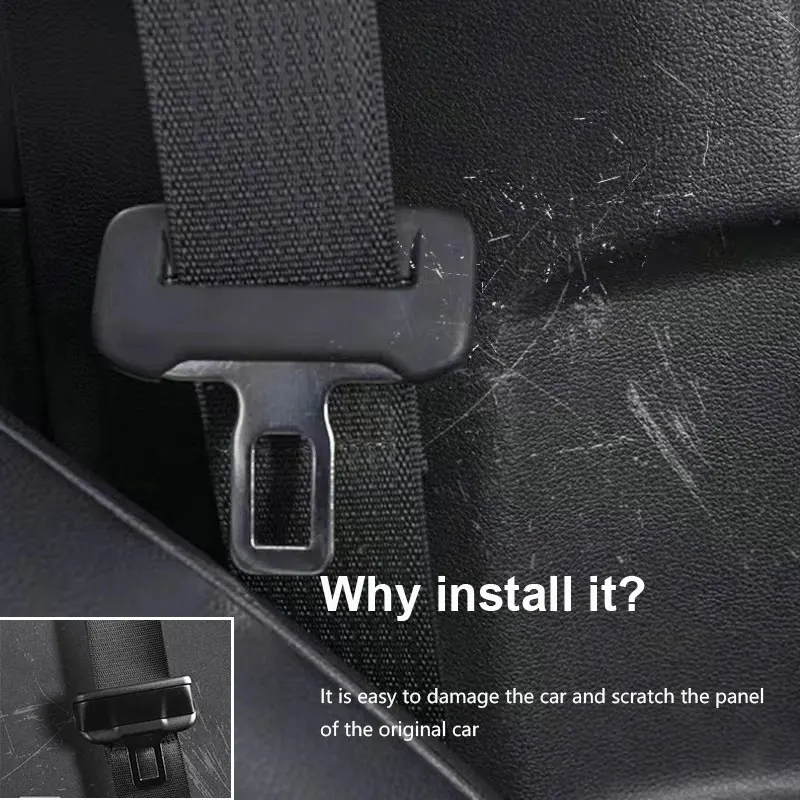 Car Safety belt cover Interior accessories For Hyundai I10-I30 for Kia K2-Sportage Fiat 500 Toyota RAV4 Carola Camry car accessories seat belt covers car seat belt accessory