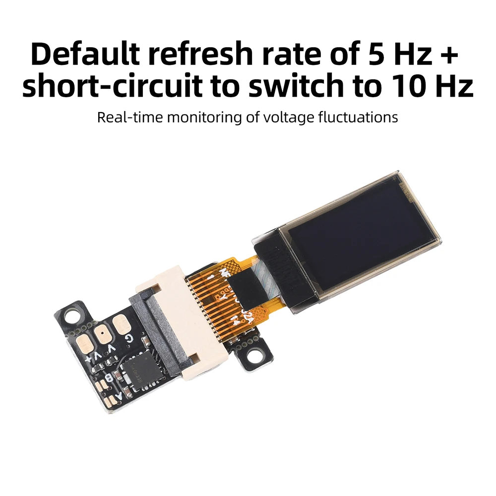 DC 0-30V 전압 테스터 0.5인치 OLED 디스플레이 디지털 전압계 범용 DIY 전압 게이지 패널 미터