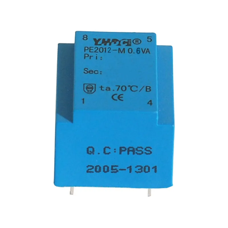 YHDC PE2012-M Power 0.6VA Input voltage 230V Output 12V Encapsulated Transformer PCB Welding Isolation | Обустройство дома