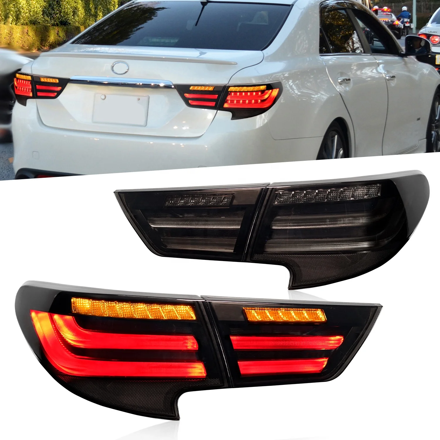 

Archaic new design For Toyota Reiz 2014-2017 Led Tail Lamp With Sequential Turn Signal For Toyota Reiz 2014-2017 taillights