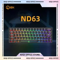 Irok ND63/ND68 Magnetic Switch Mechanical Keyboards RGB Hot Swap E-Sports Wired Customize Keyboard Pc Gaming Office Accessory
