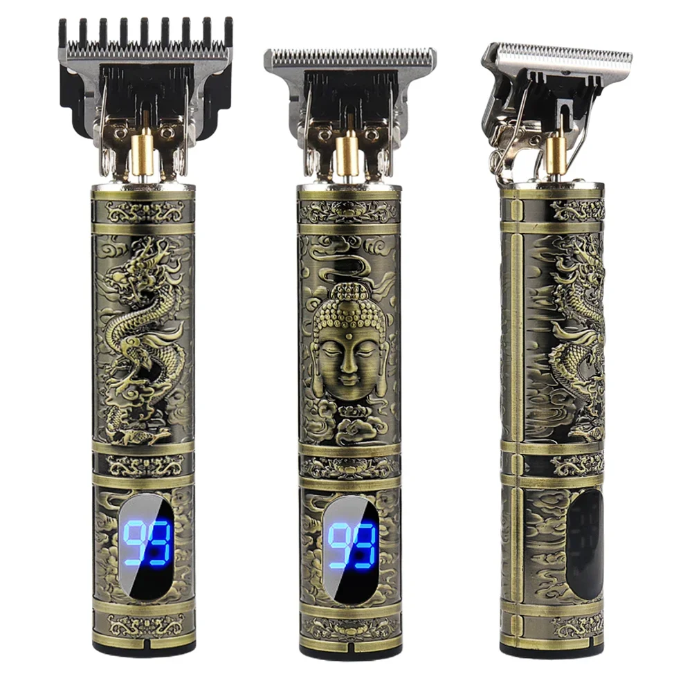 LCD Display T9 Electric Hairber 0mm Shaver Hair Trimer Home Appliances Travel Barber Razors Shaving Machine for Men Trimmer Man hair trimmer